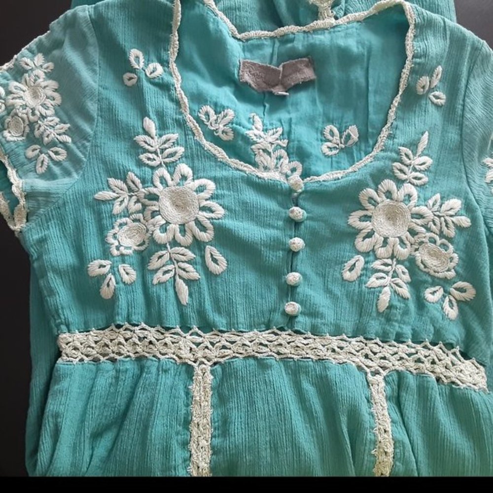 Double D Ranch Crochet Dress - Picture 2 of 4